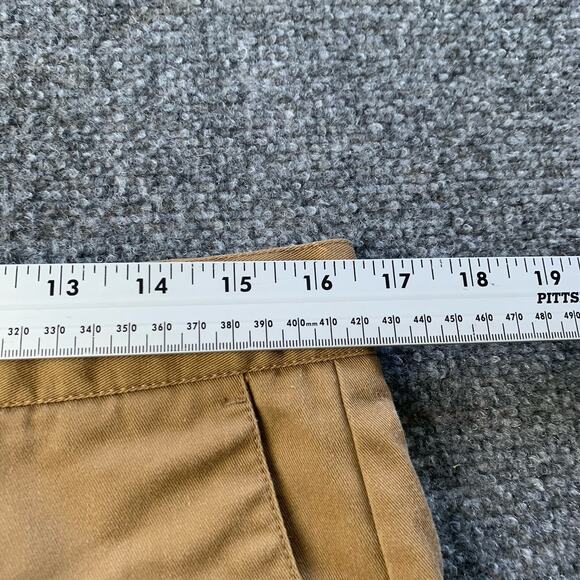 Volcom Corpo Class Shorts Size 32 Brown Mens Chino Skater Surf Cotton Polyester - Picture 15 of 16